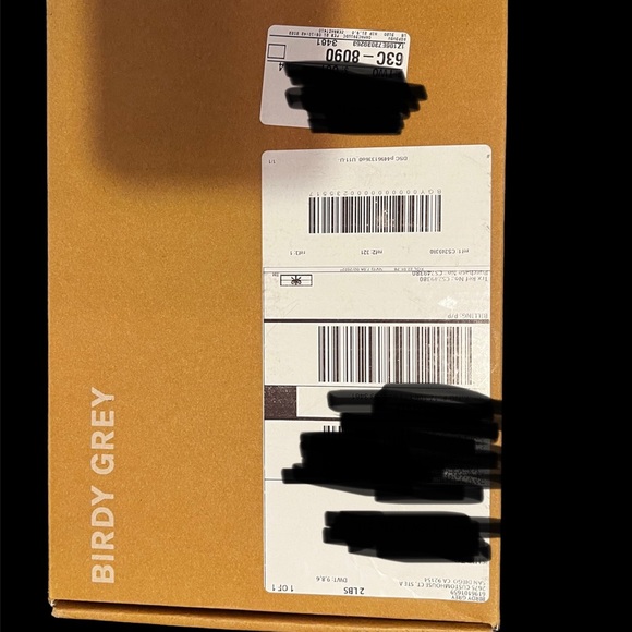 Birdy Gray- Heel Chunky Heel - gold  3.5 inches in height unopened box!! - Picture 4 of 8